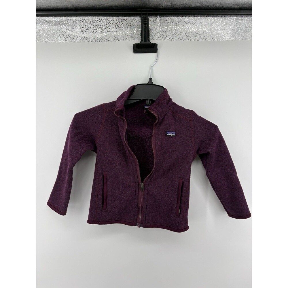 Patagonia Kids' Better Sweater Jacket in Deep Purple Size XS (5-6)